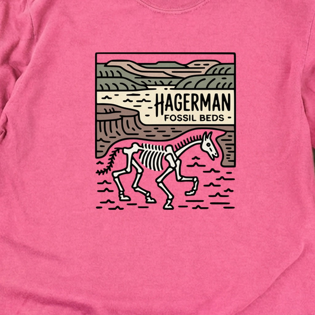 Hagerman Fossil Beds National Monument Cotton Long Sleeve