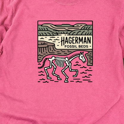 Hagerman Fossil Beds National Monument Cotton Long Sleeve
