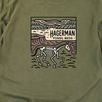 Hagerman Fossil Beds National Monument Cotton Long Sleeve