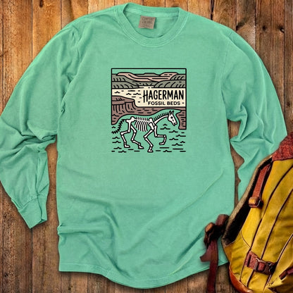 Hagerman Fossil Beds National Monument Cotton Long Sleeve