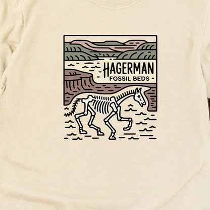 Hagerman Fossil Beds National Monument Cotton Long Sleeve