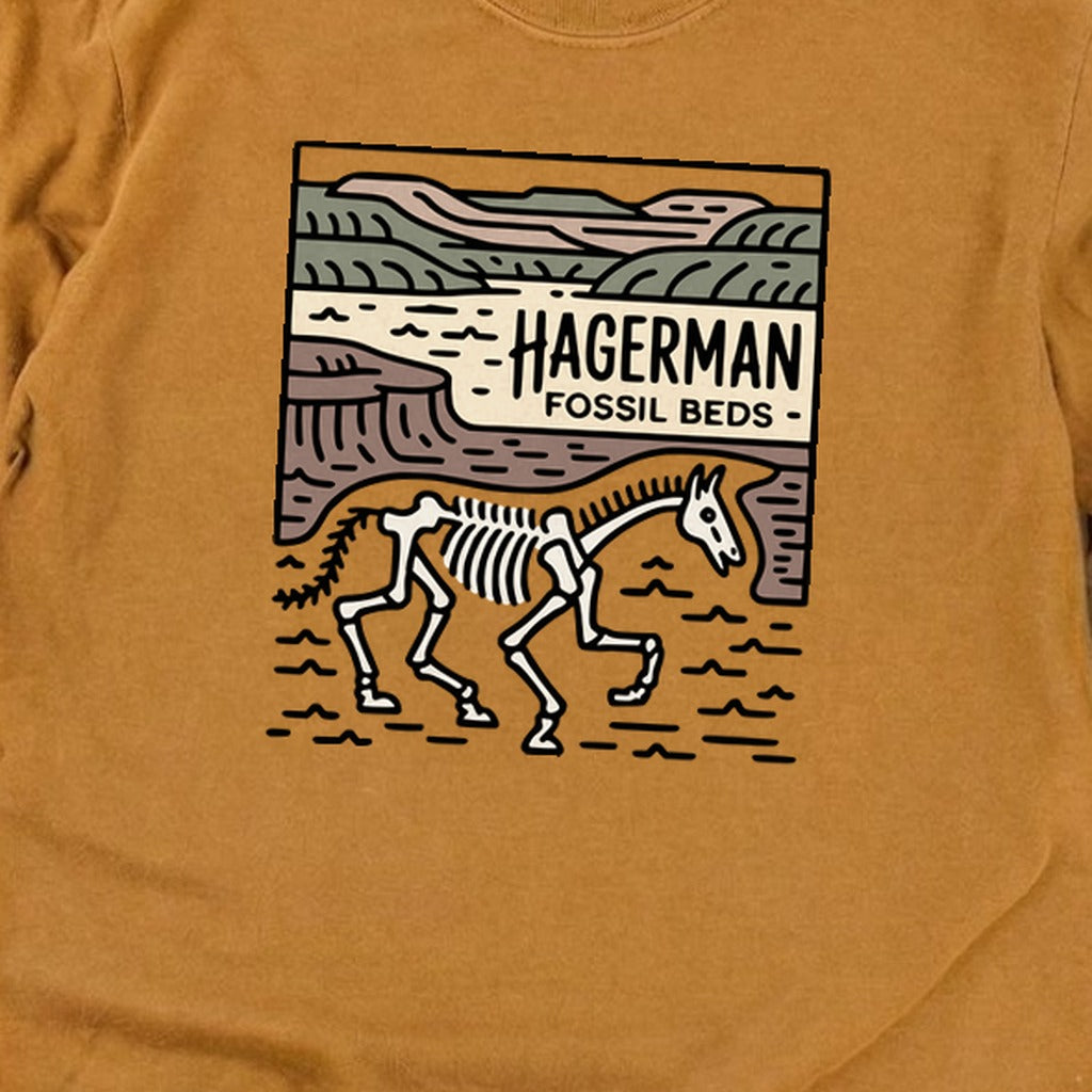 Hagerman Fossil Beds National Monument Cotton Long Sleeve