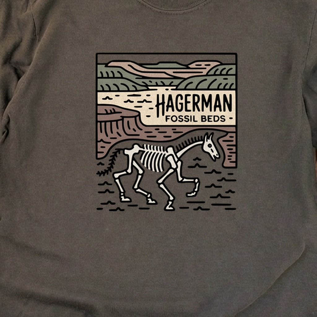 Hagerman Fossil Beds National Monument Cotton Long Sleeve