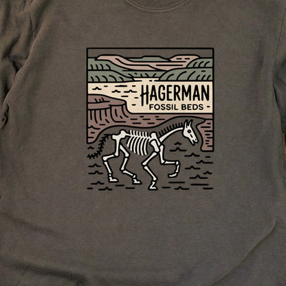 Hagerman Fossil Beds National Monument Cotton Long Sleeve