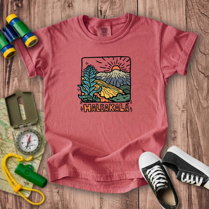 Haleakala National Park Kids Cotton T-Shirt