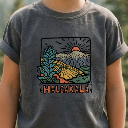 Haleakala National Park Kids Cotton T-Shirt