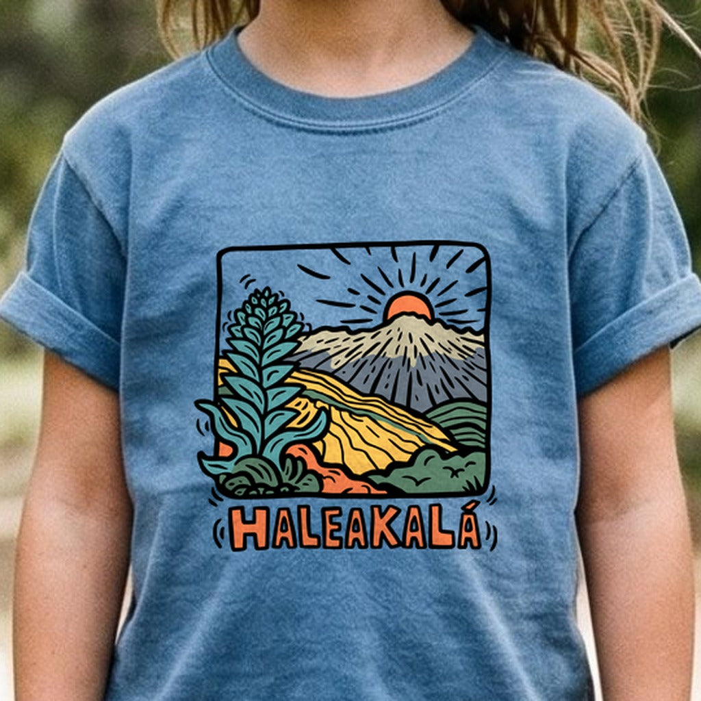 Haleakala National Park Kids Cotton T-Shirt