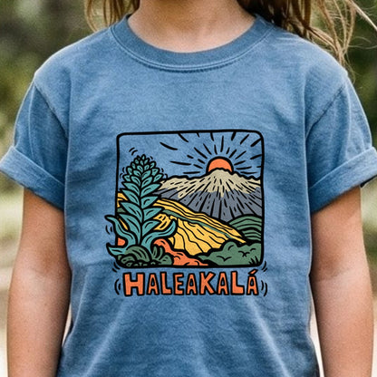 Haleakala National Park Kids Cotton T-Shirt
