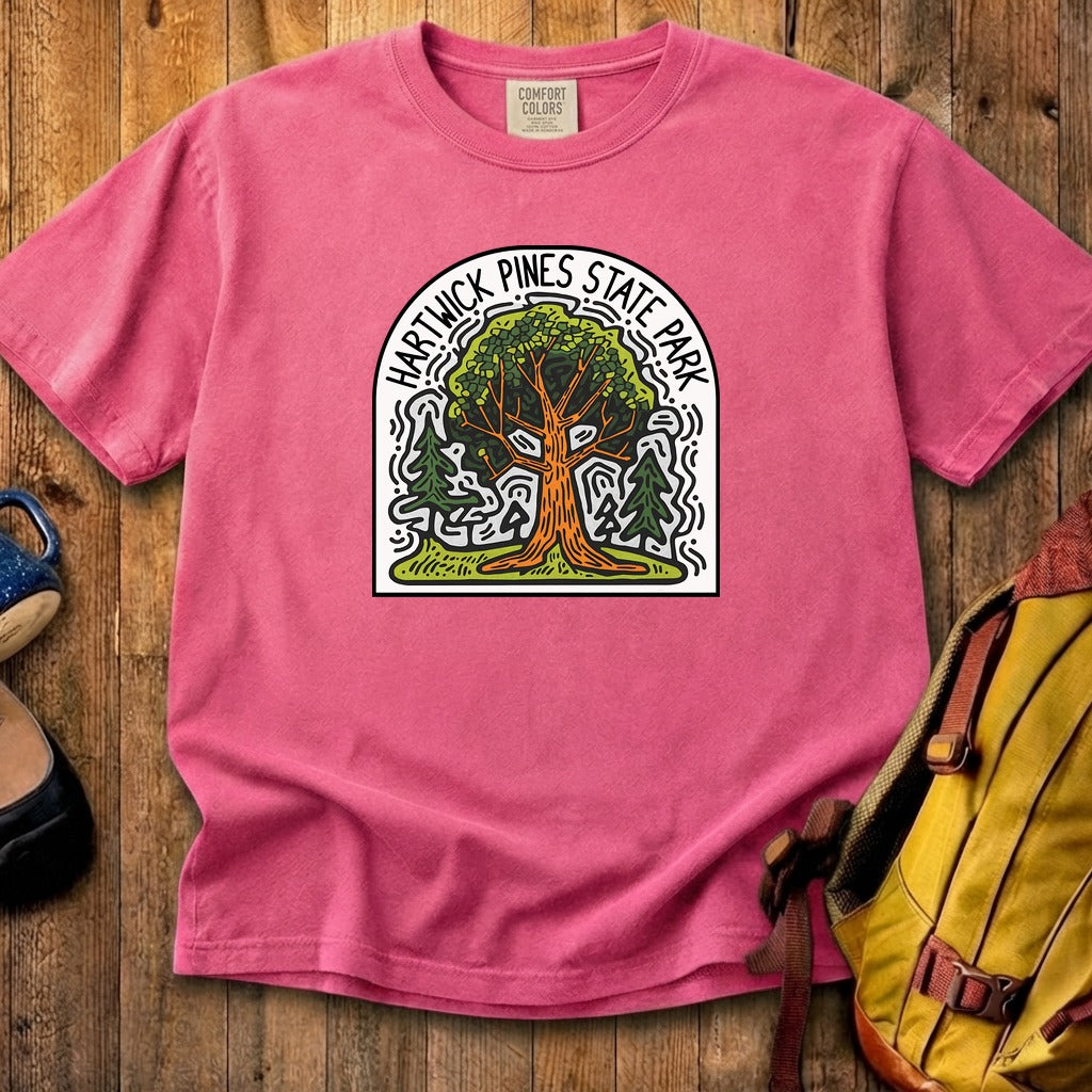 Hartwick Pines State Park Cotton T-Shirt