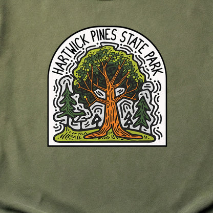 Hartwick Pines State Park Cotton T-Shirt