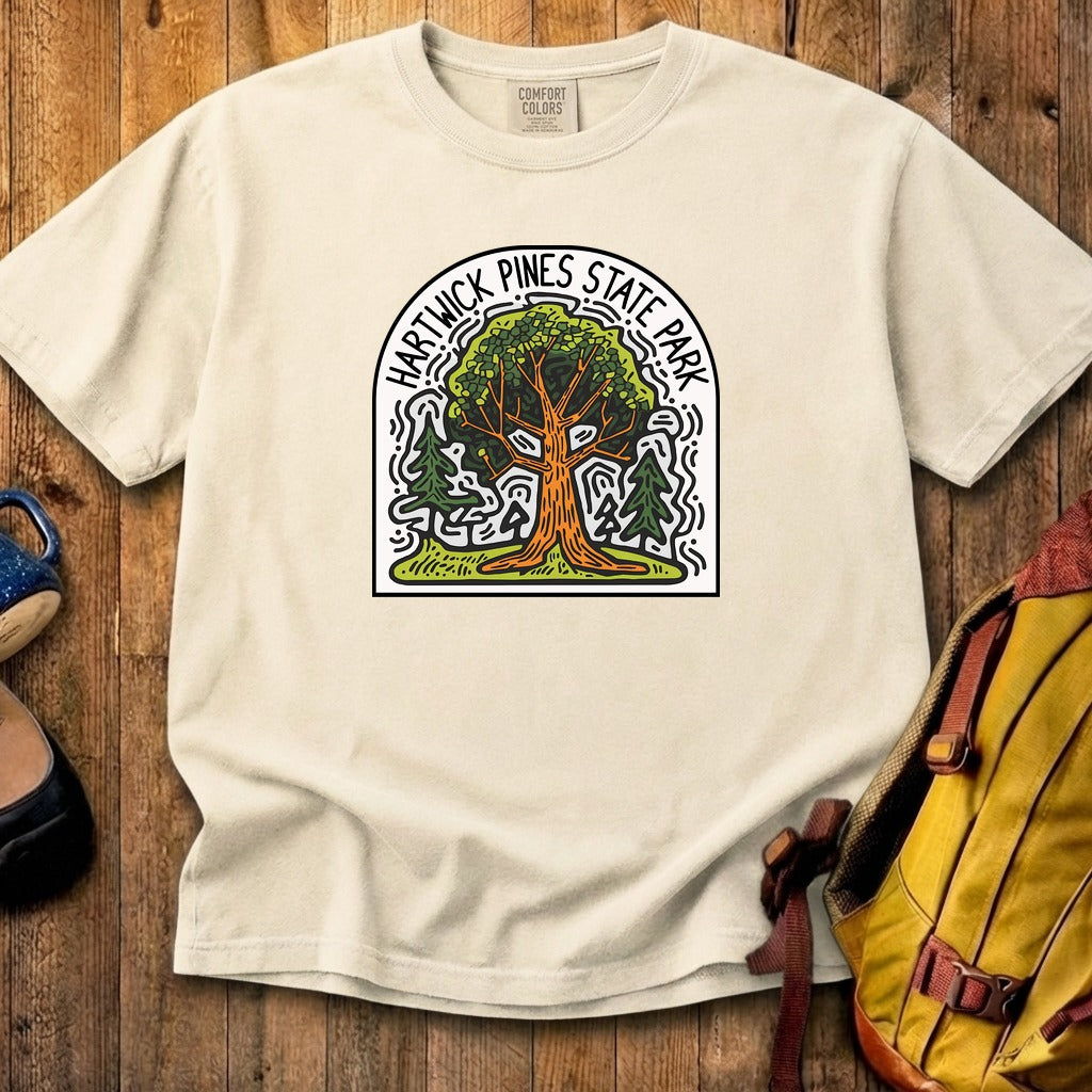 Hartwick Pines State Park Cotton T-Shirt