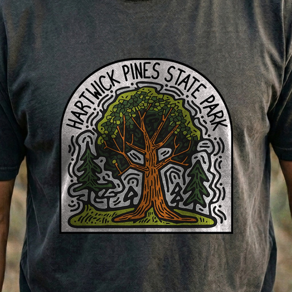 Hartwick Pines State Park Cotton T-Shirt
