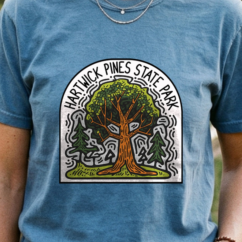 Hartwick Pines State Park Cotton T-Shirt