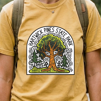 Hartwick Pines State Park Cotton T-Shirt
