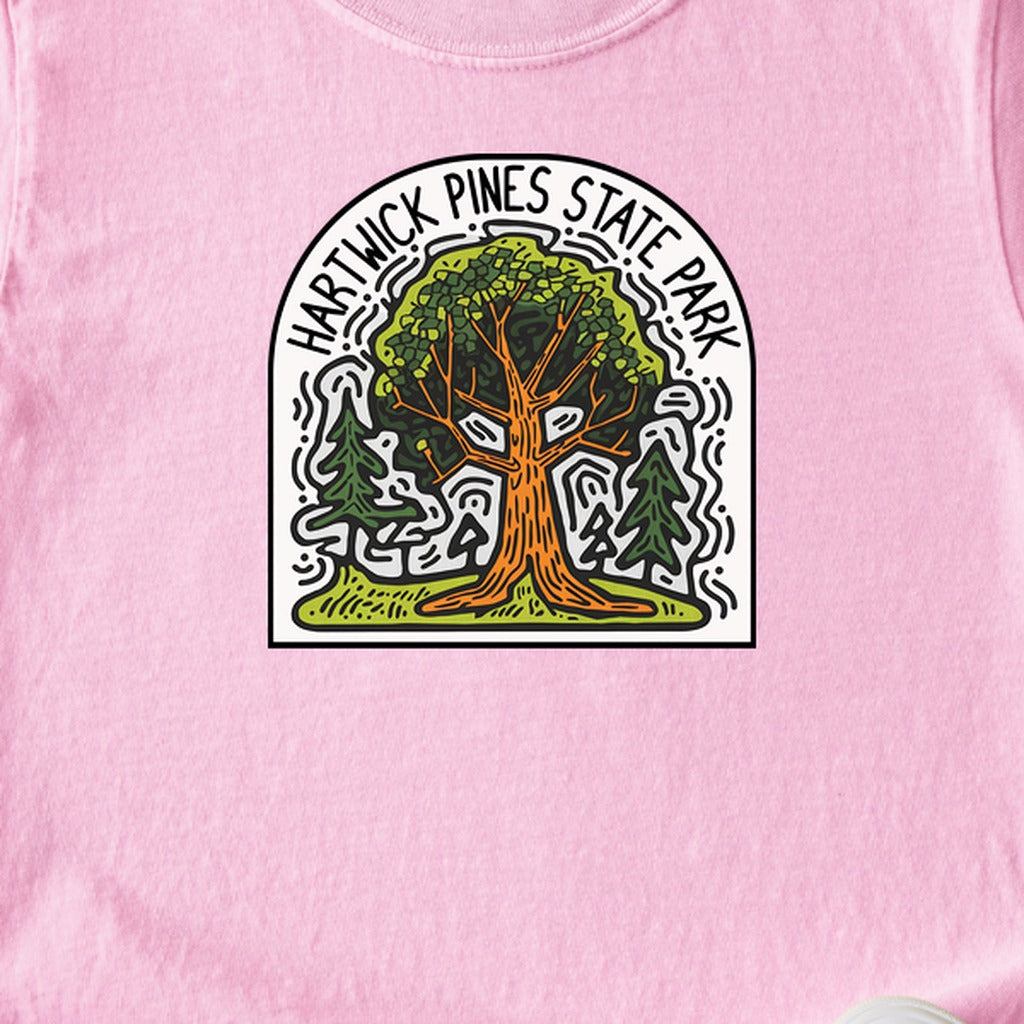 Hartwick Pines State Park Kids Cotton T-Shirt