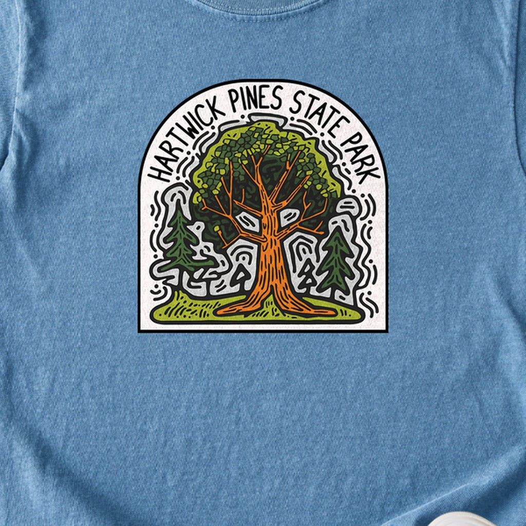 Hartwick Pines State Park Kids Cotton T-Shirt