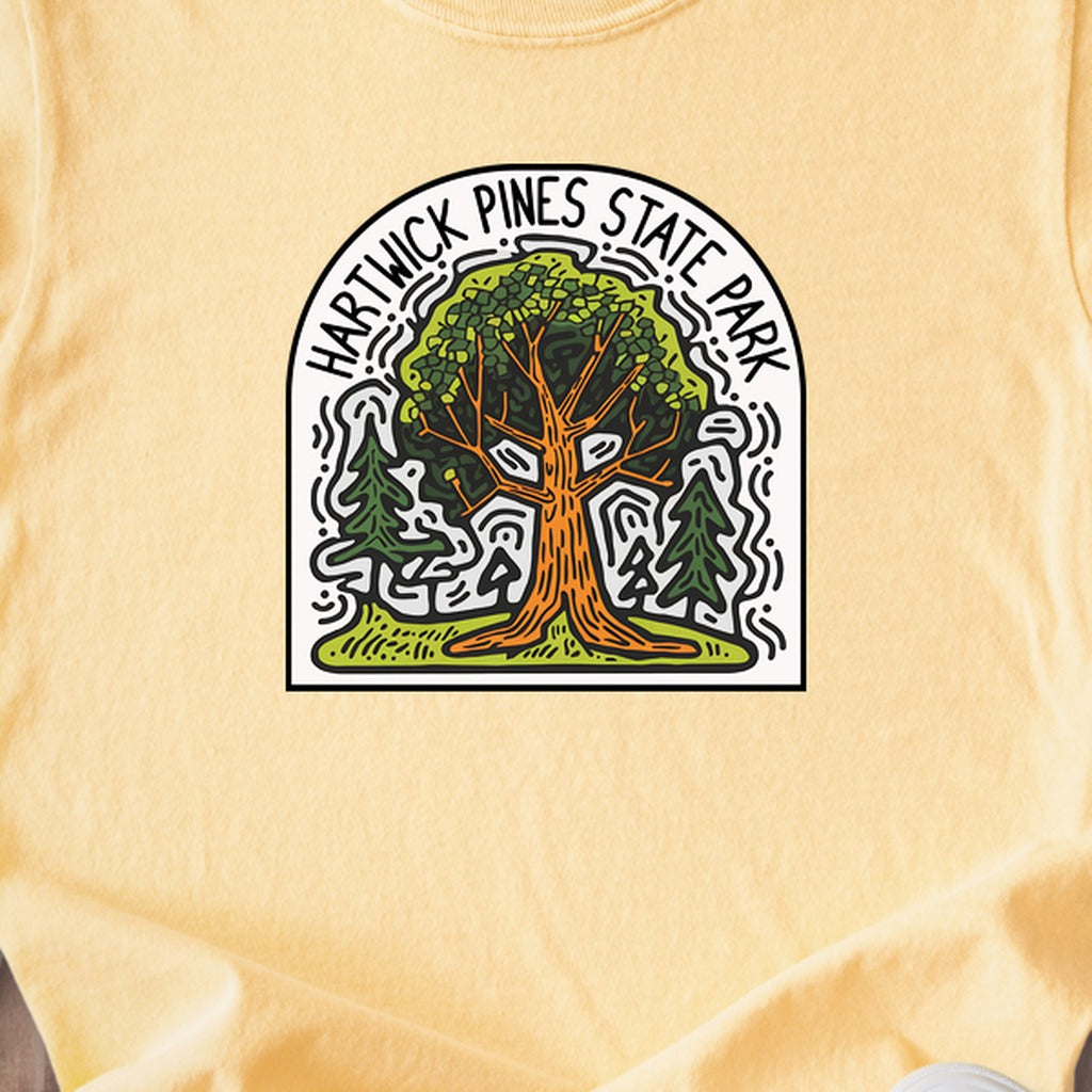 Hartwick Pines State Park Kids Cotton T-Shirt