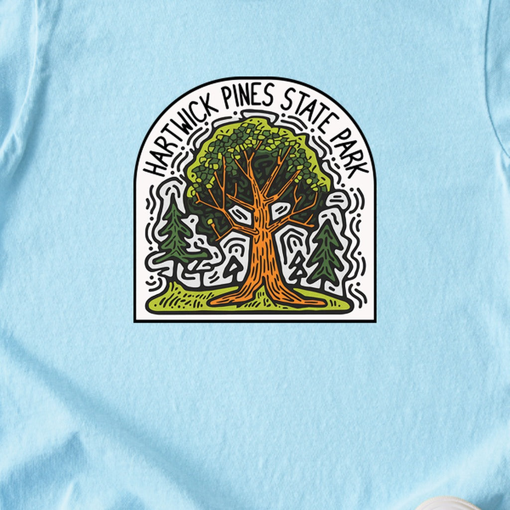 Hartwick Pines State Park Kids Cotton T-Shirt