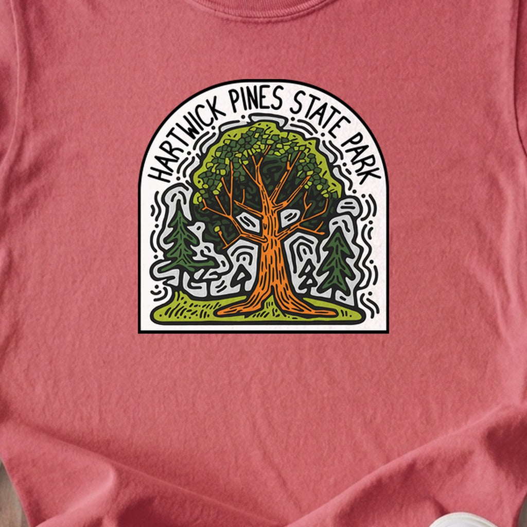 Hartwick Pines State Park Kids Cotton T-Shirt