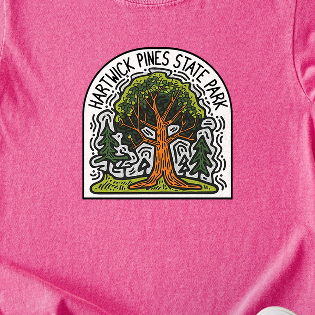 Hartwick Pines State Park Kids Cotton T-Shirt