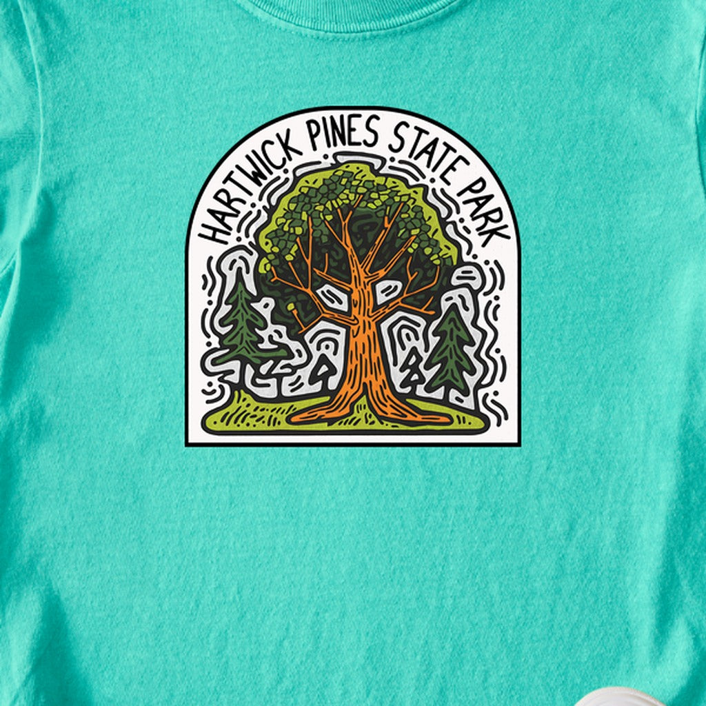 Hartwick Pines State Park Kids Cotton T-Shirt