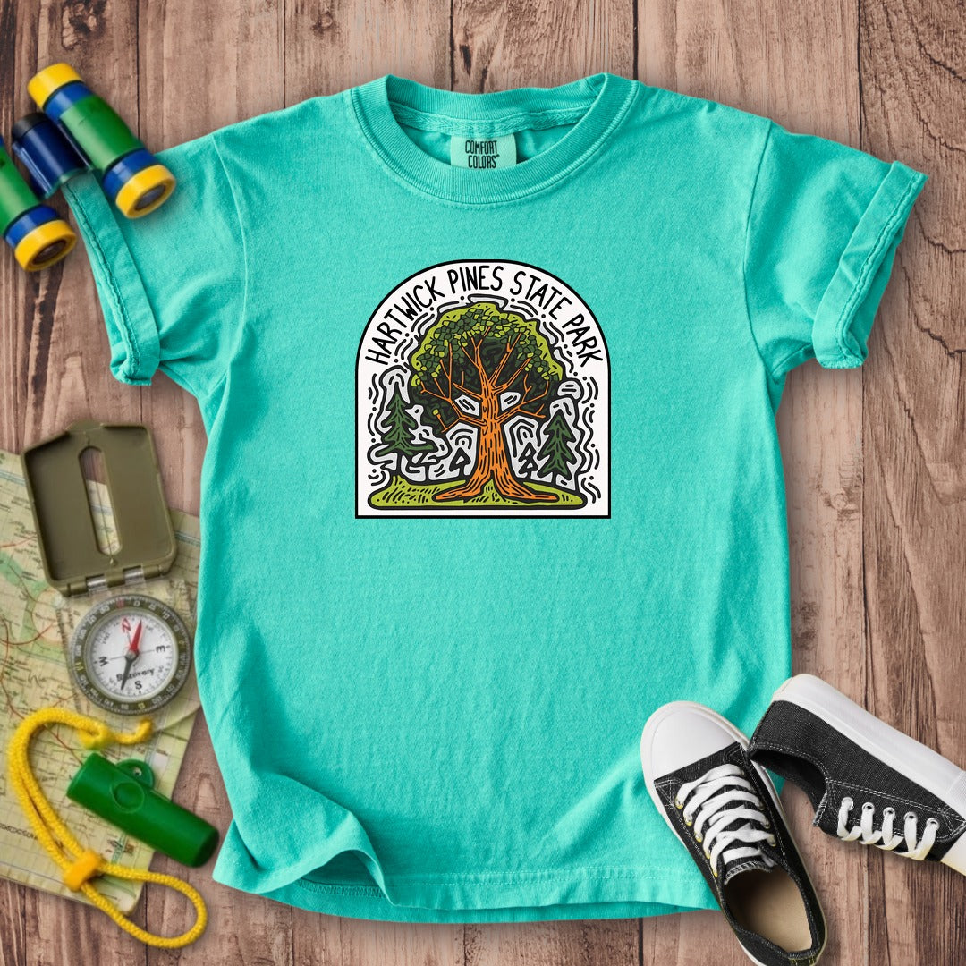 Hartwick Pines State Park Kids Cotton T-Shirt