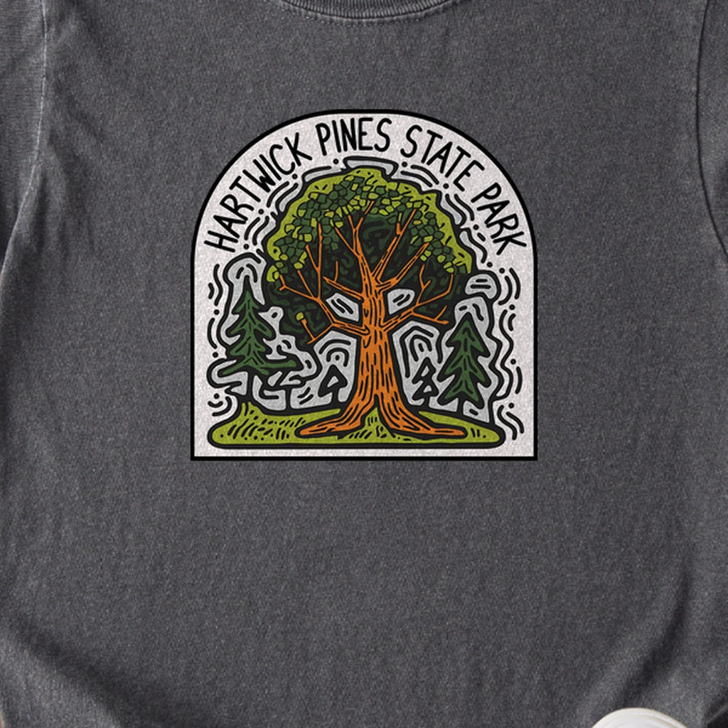 Hartwick Pines State Park Kids Cotton T-Shirt