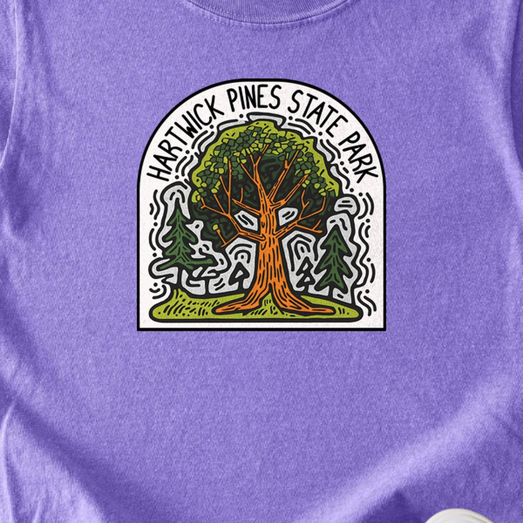 Hartwick Pines State Park Kids Cotton T-Shirt