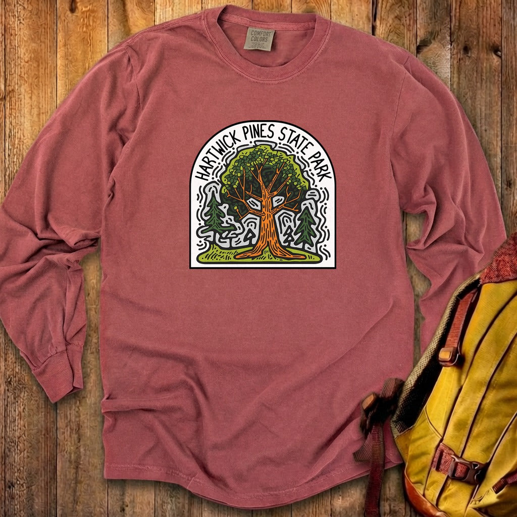 Hartwick Pines State Park Cotton Long Sleeve