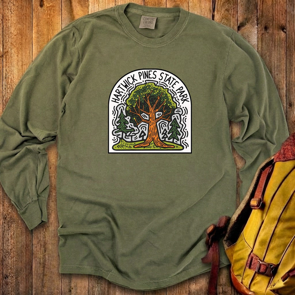 Hartwick Pines State Park Cotton Long Sleeve