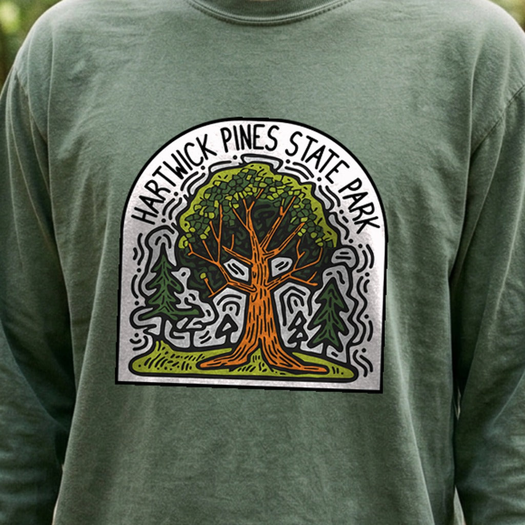 Hartwick Pines State Park Cotton Long Sleeve