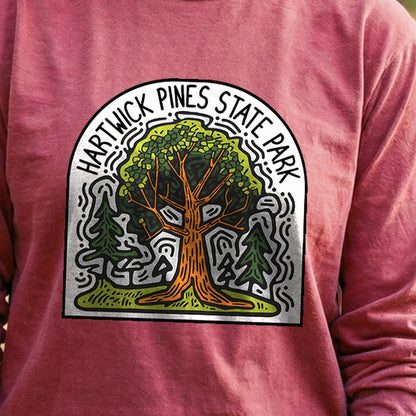 Hartwick Pines State Park Cotton Long Sleeve