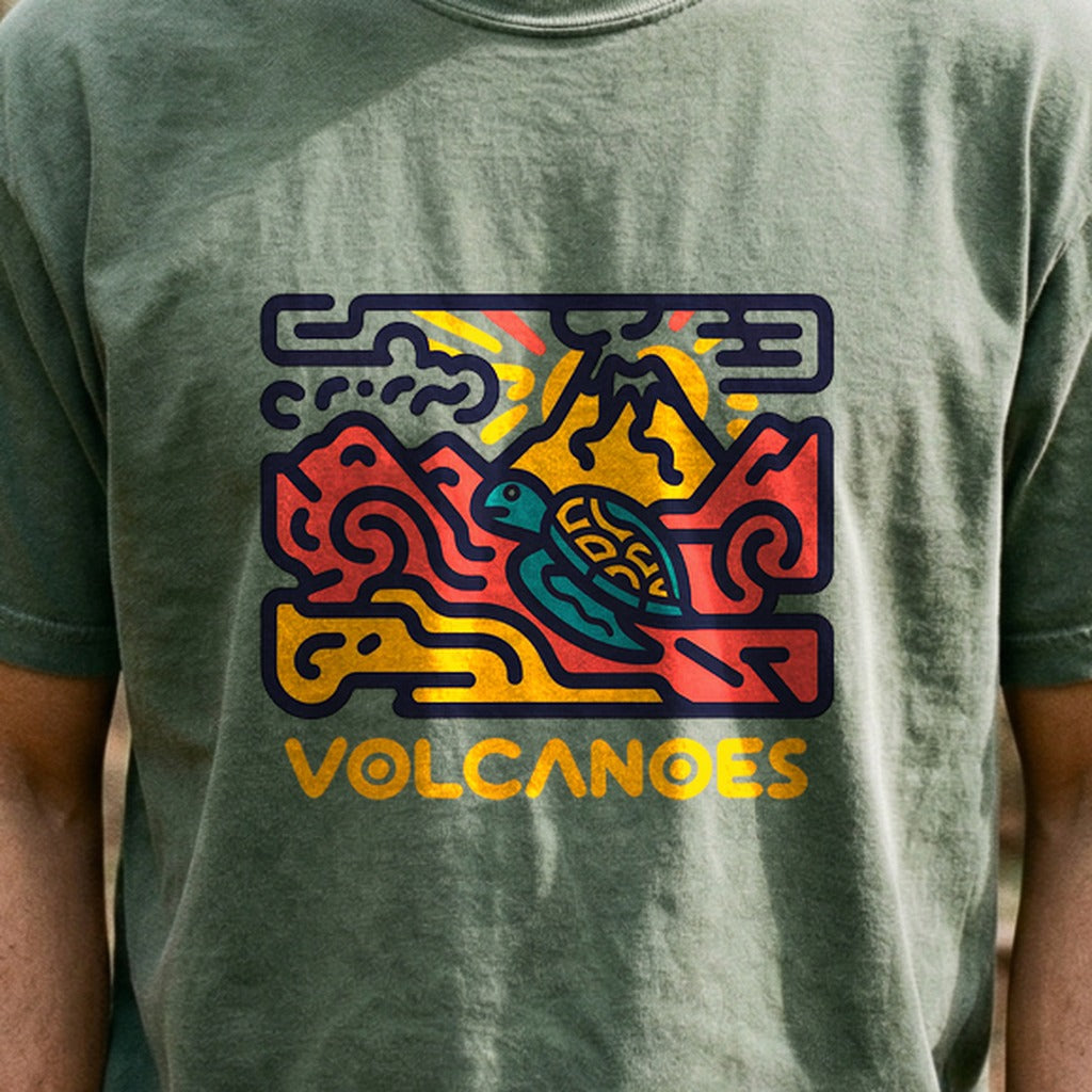 Hawaii Volcanoes National Park Cotton T-Shirt