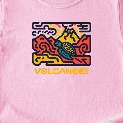 Hawaii Volcanoes National Park Kids Cotton T-Shirt