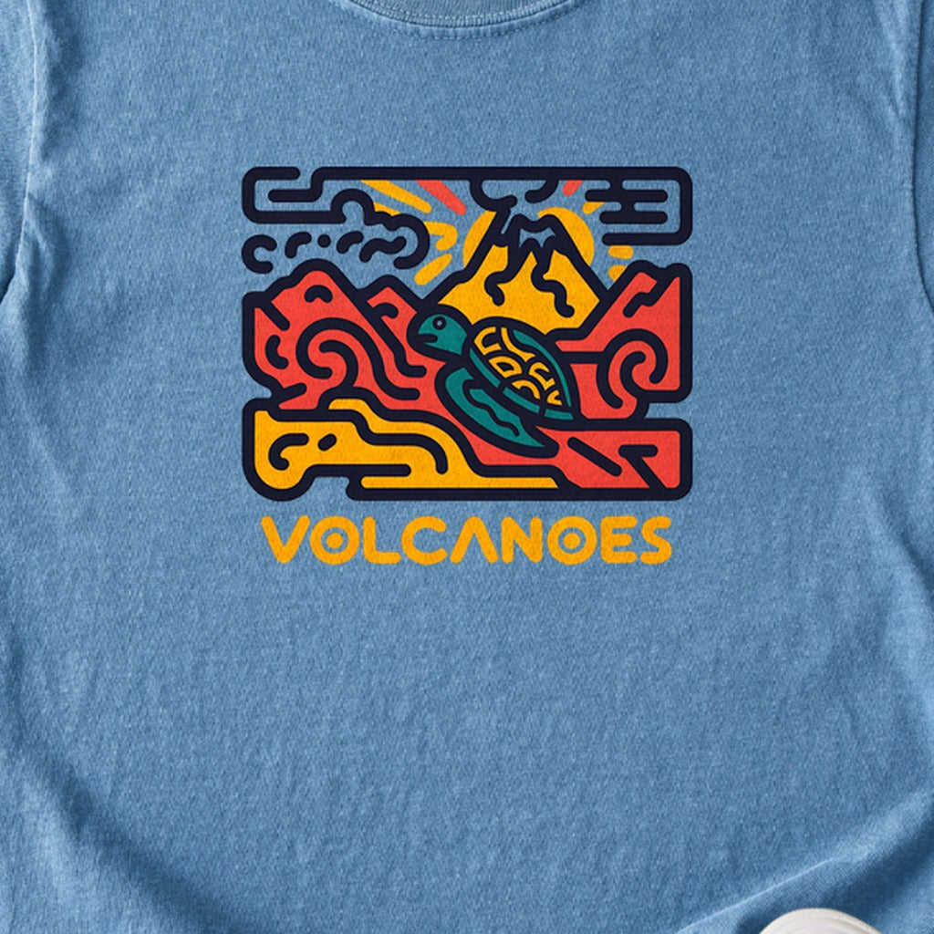 Hawaii Volcanoes National Park Kids Cotton T-Shirt