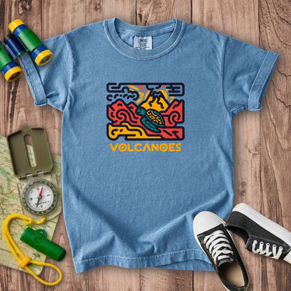 Hawaii Volcanoes National Park Kids Cotton T-Shirt