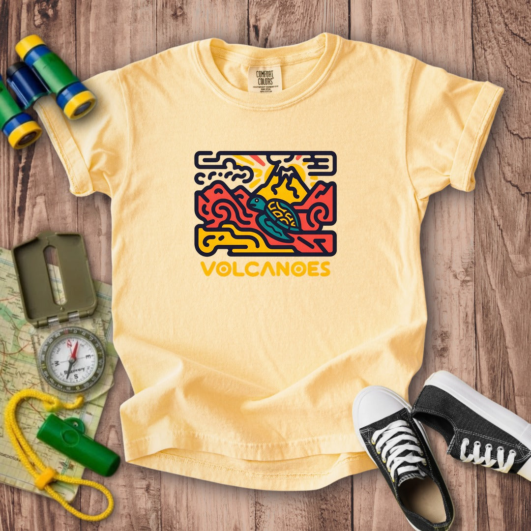 Hawaii Volcanoes National Park Kids Cotton T-Shirt