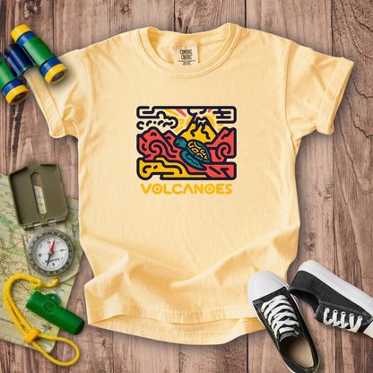 Hawaii Volcanoes National Park Kids Cotton T-Shirt