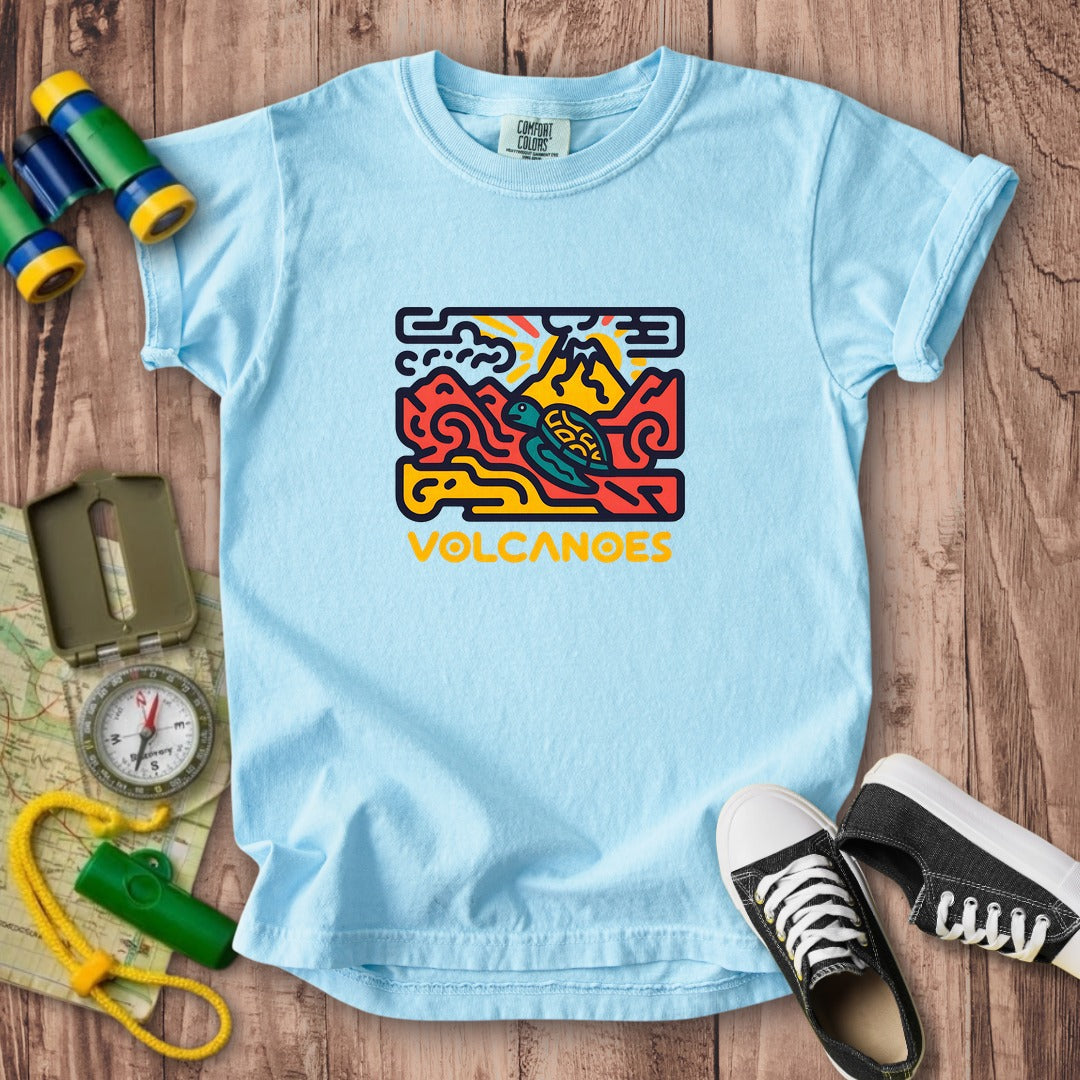 Hawaii Volcanoes National Park Kids Cotton T-Shirt