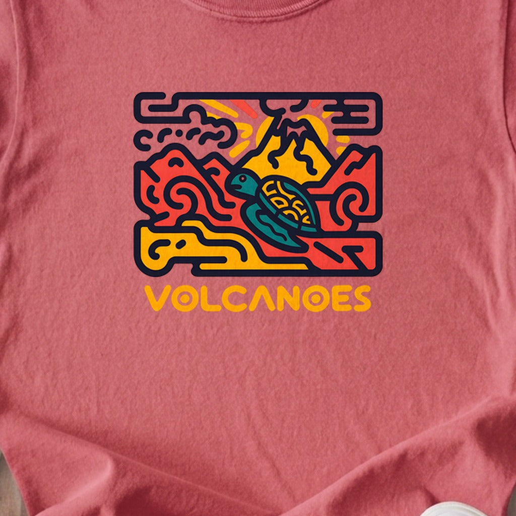 Hawaii Volcanoes National Park Kids Cotton T-Shirt