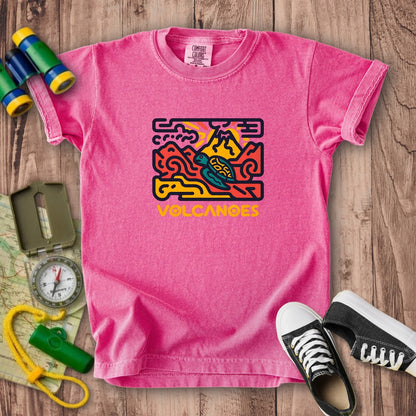 Hawaii Volcanoes National Park Kids Cotton T-Shirt