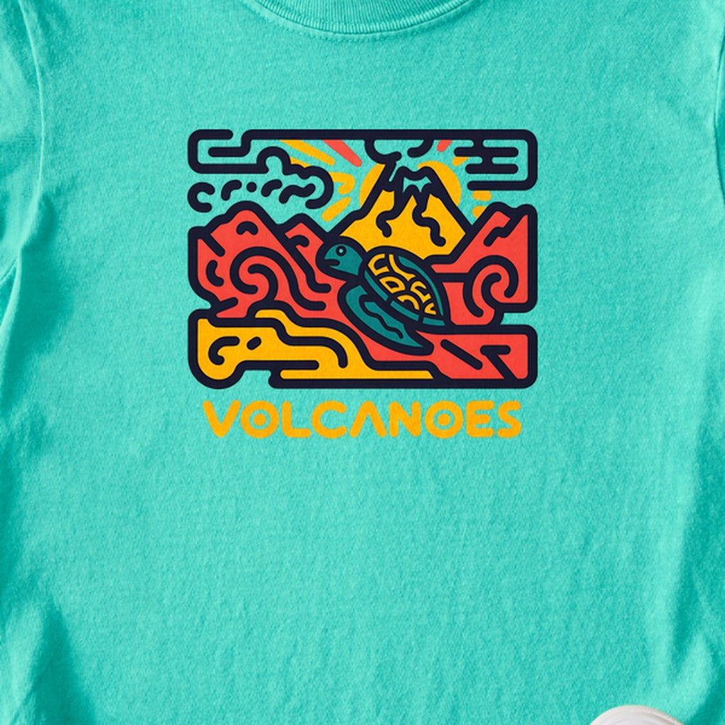 Hawaii Volcanoes National Park Kids Cotton T-Shirt