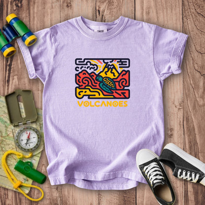 Hawaii Volcanoes National Park Kids Cotton T-Shirt