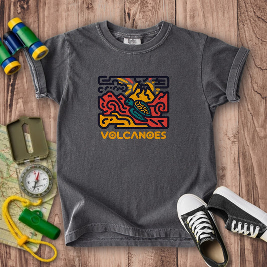 Hawaii Volcanoes National Park Kids Cotton T-Shirt