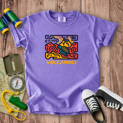 Hawaii Volcanoes National Park Kids Cotton T-Shirt
