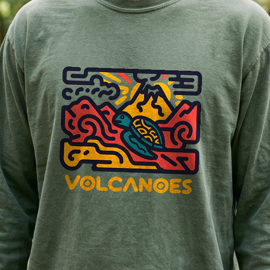 Hawaii Volcanoes National Park Cotton Long Sleeve