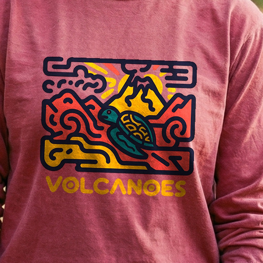 Hawaii Volcanoes National Park Cotton Long Sleeve