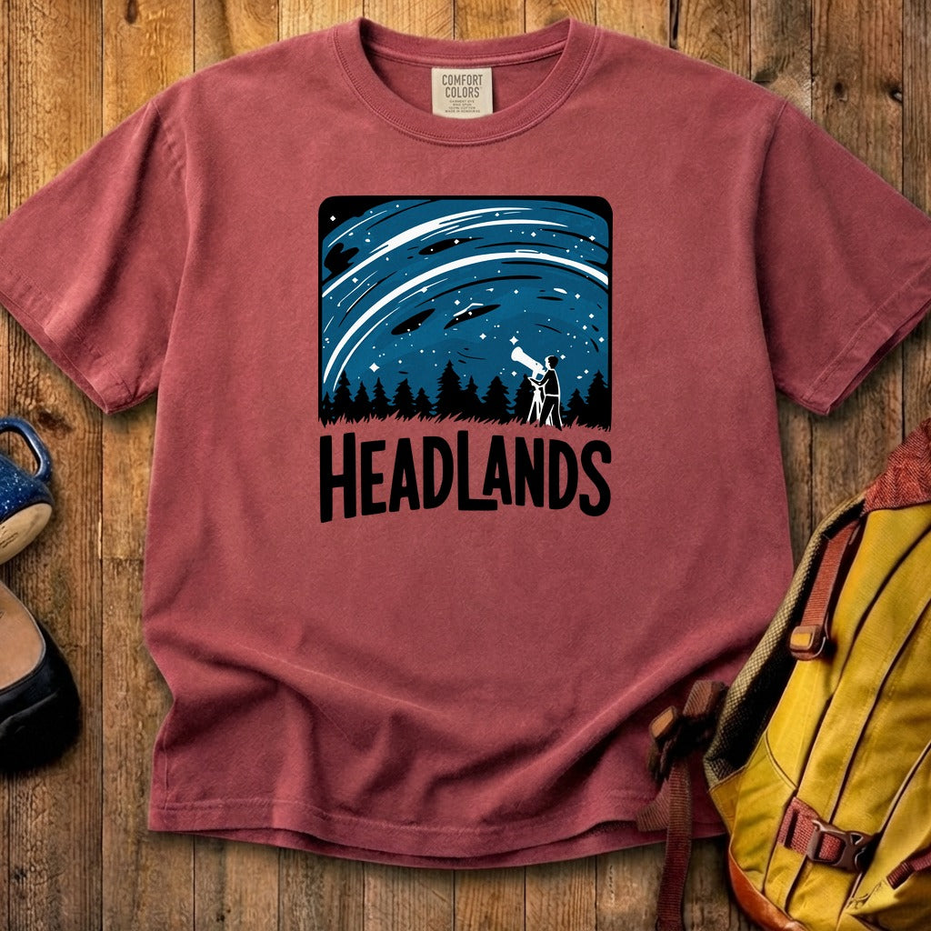 Headlands International Dark Sky Park at Night Cotton T-Shirt