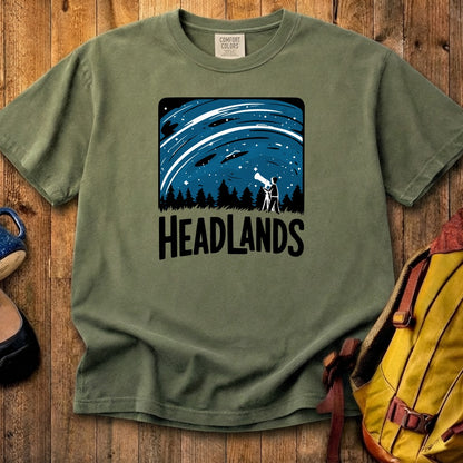 Headlands International Dark Sky Park at Night Cotton T-Shirt