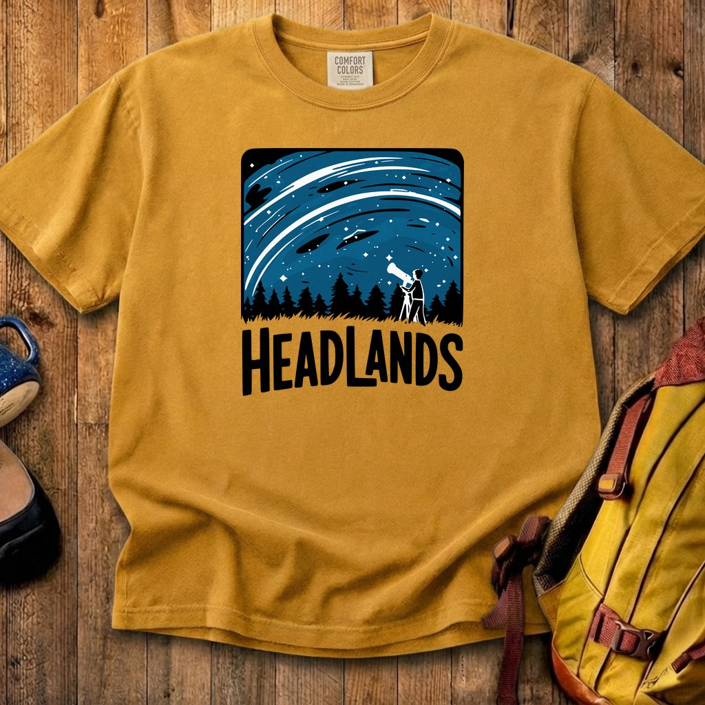 Headlands International Dark Sky Park at Night Cotton T-Shirt